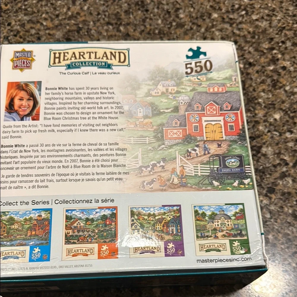 Heartland Collection 550 piece Puzzle Like New!